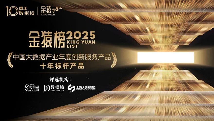 十年磨一剑 2025中国大数据产业年度创新服务产品「十年标杆产品」榜单深度解读